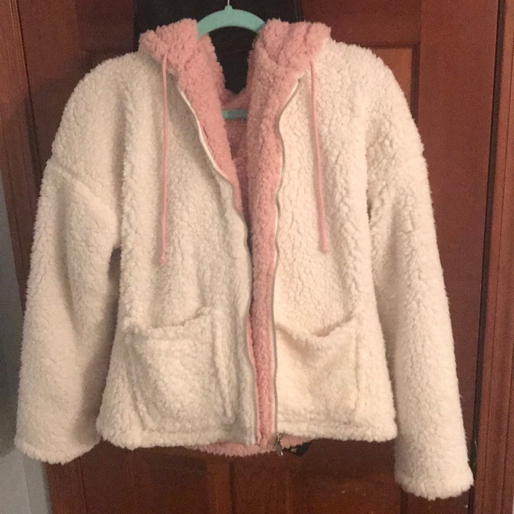 Sherpa reversible jacket